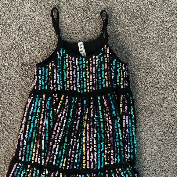 NWOT kids sequin party dress - Picture 2 of 3